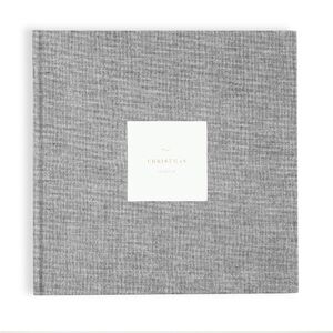 OUR CHRISTMAS MEMORIES: A FAMILY TRADITIONS KEEPSAKE (GREY TWEED) New and Sealed